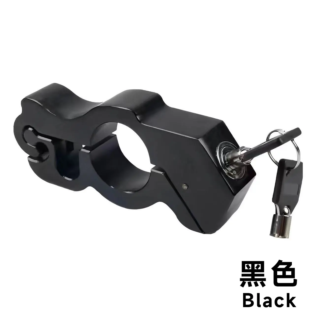 Alloy handlebar lock [black]