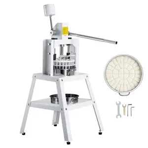 summervibes VEVOR Dough Divider Rounder, 40PCS Manual Dough Equal Divider Machine, 1.06oz - 4.94oz Hand Press Dough Cutter with 304 Stainless Steel Tray and Blade, Bread Maker for Bakery, Restaurant, Commercial