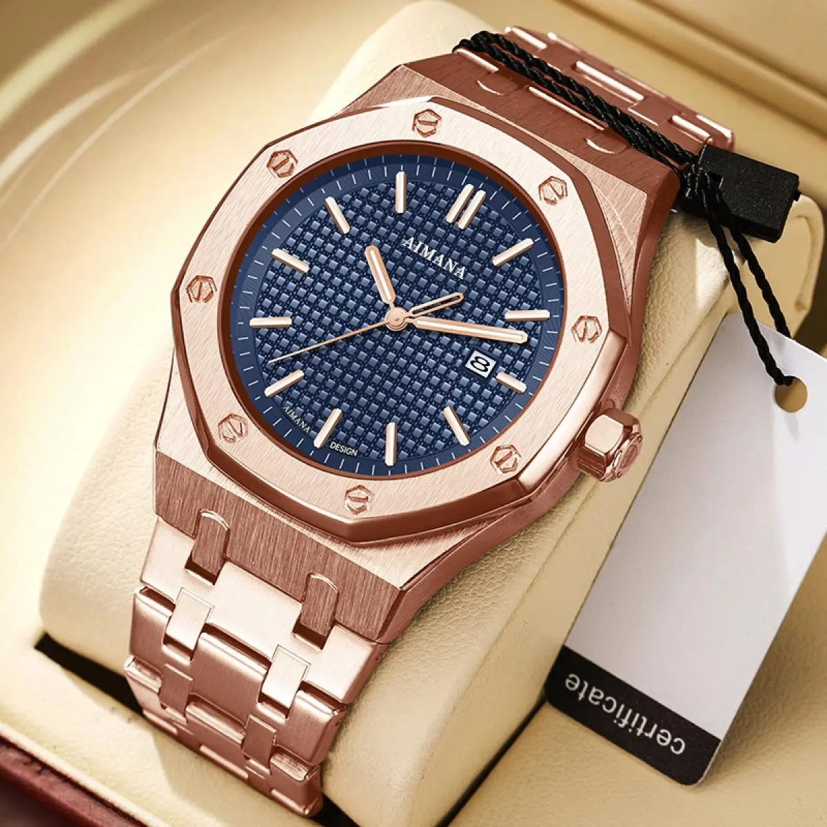 2025 Luxury Swiss Royal Oak MI Men’s Watch SL28 – Quartz, Waterproof 30M, Luminous Calendar, Stainless Steel | 41mm Dial, Perfect Gift for Him & Daily Outfit