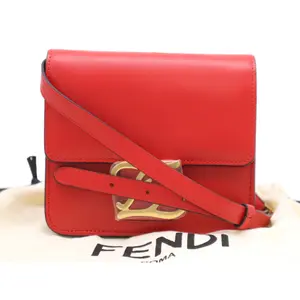 Pre-owned FENDI leather Crossbody Bags Karligraphy Crossbody Bag (2260003090875)