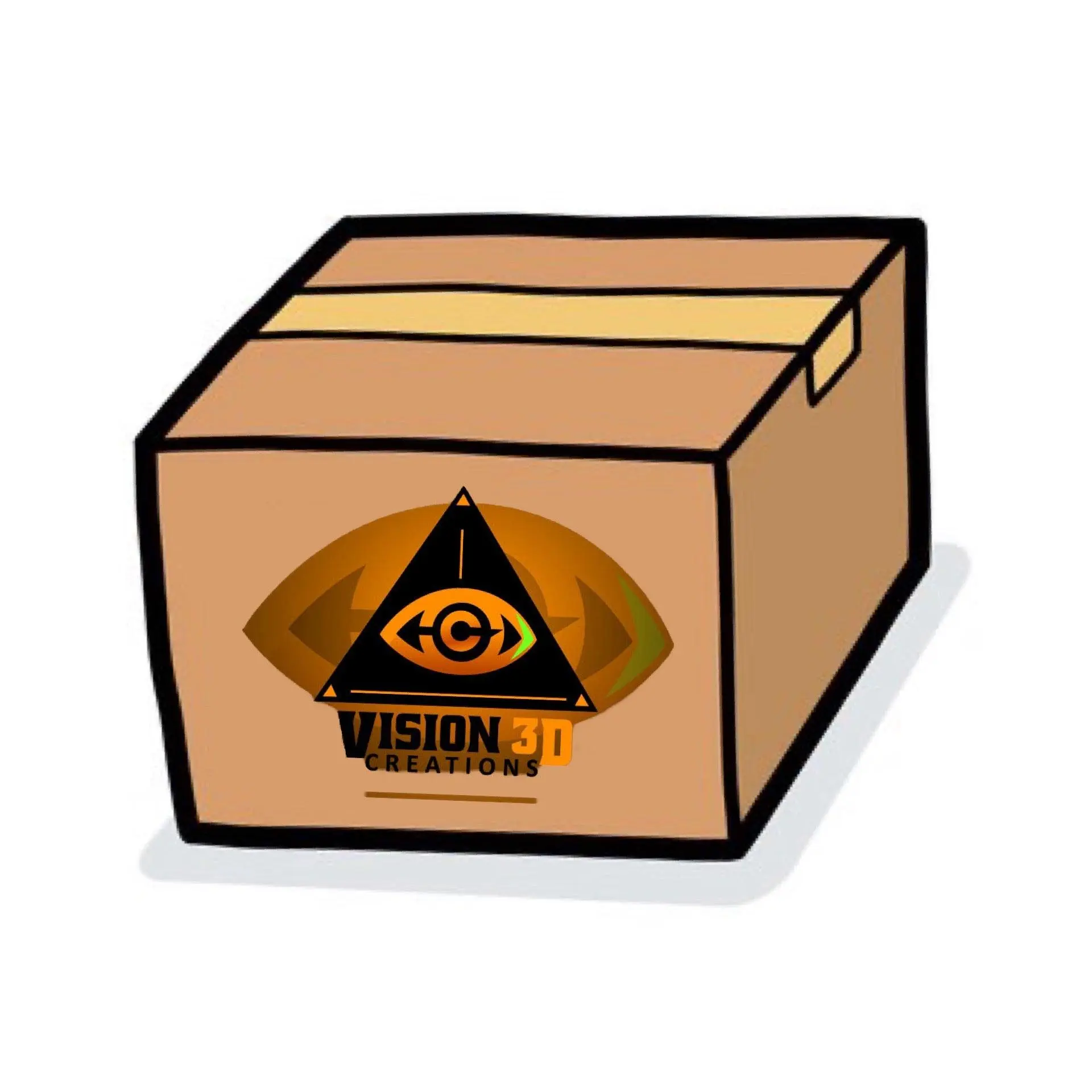 Vision3D Creations 3D-Printed Collectible Miniatures - Home Decor Statues & Figurines, Over 500 Options for Custom Box Building & Item Selection, 3D-Printed Miniatures