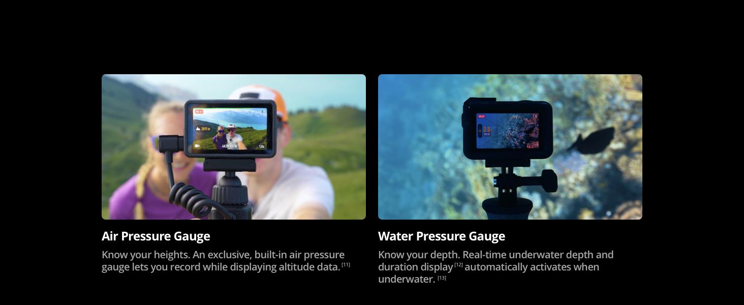 DJI Osmo Action 5 Pro Adventure Combo, 4K with 1/1.3" Sensor, 12h Extended Battery Life with 3 Batteries, Stabilization, Dual OLED Touchscreens, Mini Action Camera for Travel, Vlog