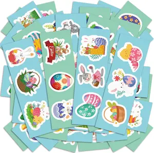 Easter Stickers for Kids - 240 PCS Vinyl Easter Gifts Decorations Toys for Boys Girls Teens Adults - Ideal for Easter Games, Crafts & Party Favors