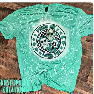 Pinch Me I Dare You • Bleached T-shirt Tee Top St Paddys Day St Patrick Horror Shirt Funny Unisex