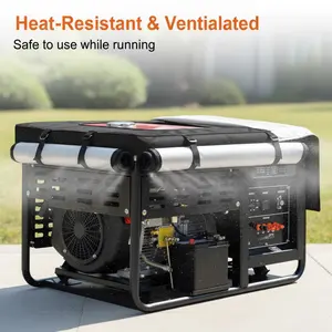 Generator Cover, UV-Resistant Outdoor Protection, 420D Heavy-Duty Waterproof Durable Tear-Resistant Oxford Fabric for Camping and Outdoor Use
