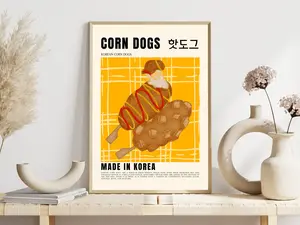 [Sale off up to 65%][Free Ship][No Frame]Korean Food Posters Set of 6 _ Korea Colorful Food Prints _ Digital Download _ Bar Printable Art _ Kitchen Wall Decor _ Gallery Wall Art