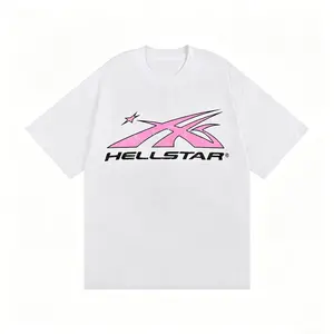 Drip Outfits Boys Graphic Tees 90s Graphic Tees Streetwear Clothing Top Cyber Star Pink Flare Design Premium Heavyweight Cotton Black Crewneck Free Shipping