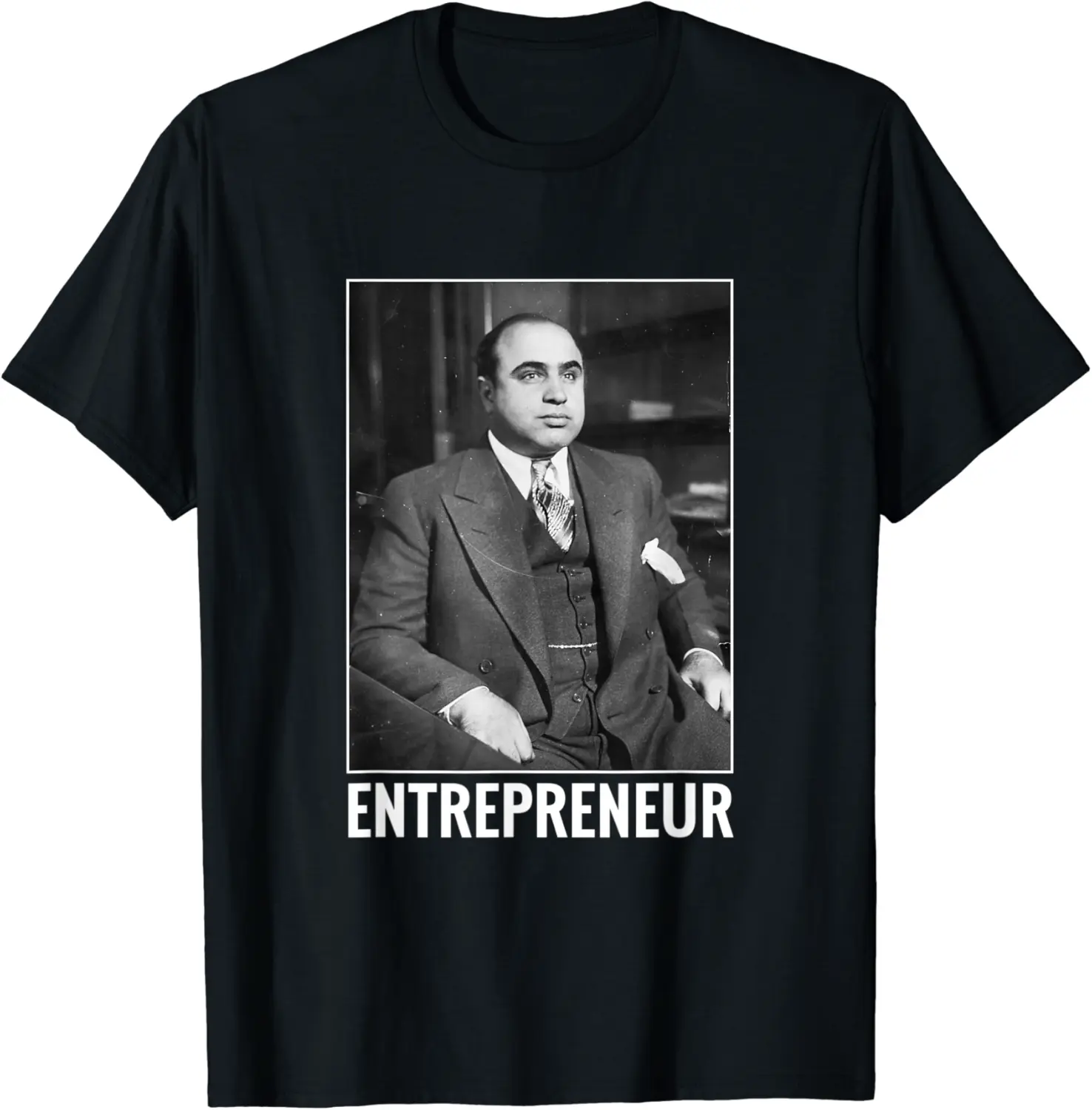 Capone Entrepreneur Uncle Al Gangster Businessman T-Shirt - Michaelapa Shop 23B09L6CF9HQ