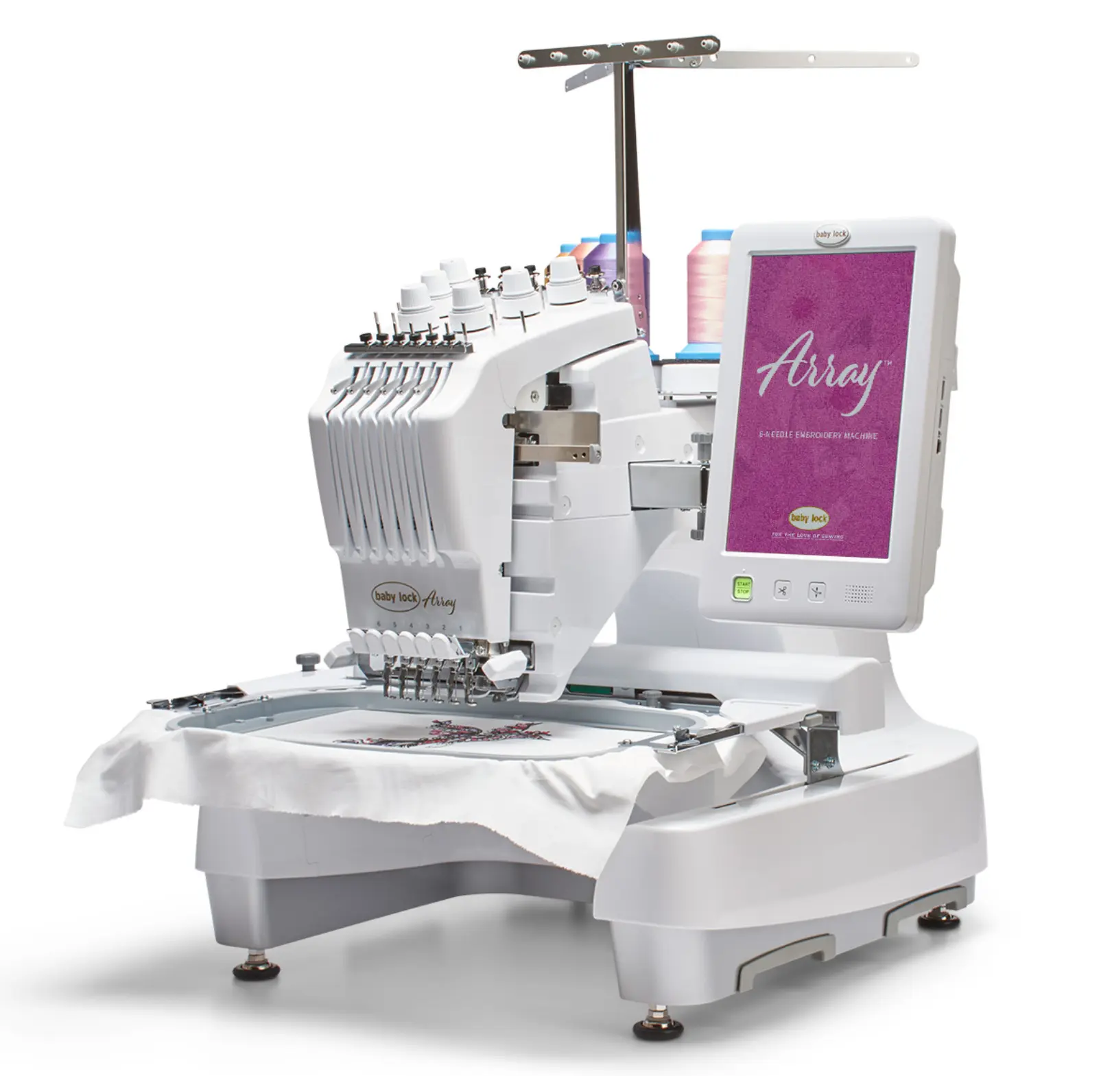 Baby Lock 6-Needle Array Embroidery Machine for Sewing & Textile Projects