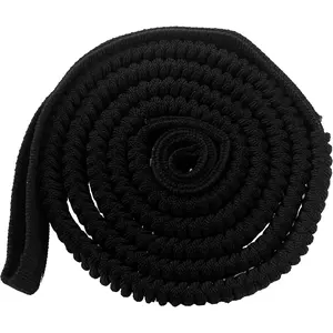 Durable Bike Bungee Tow Rope, Bicycle Leash for Kids and Adults, Suitable for MTB Cycling Long Trips, Durable Black Pull Strap