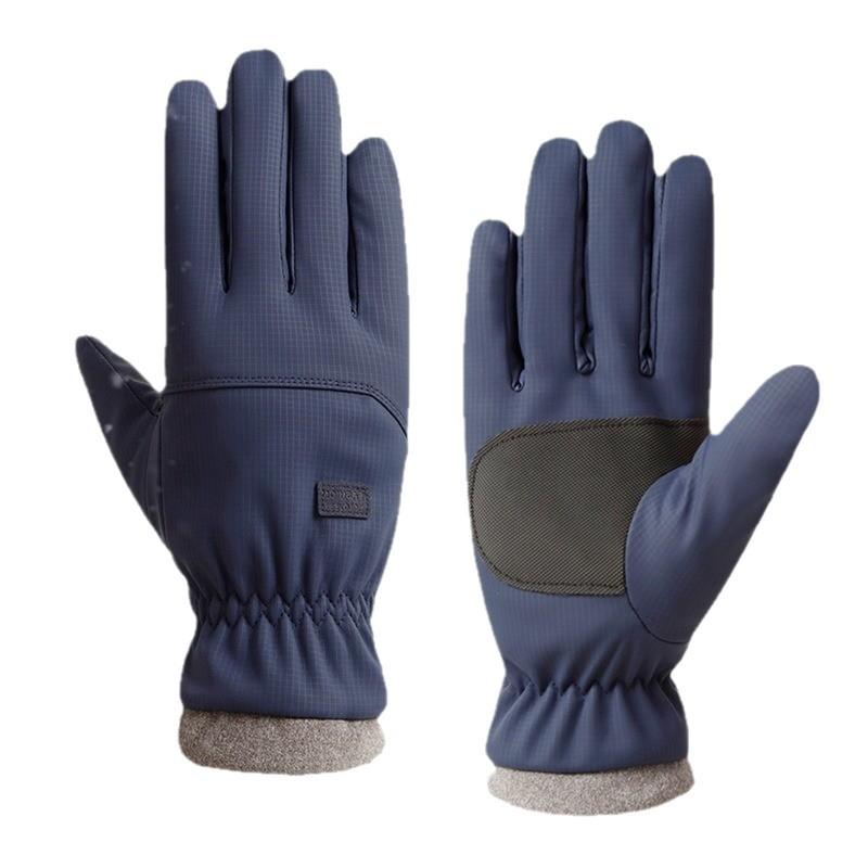 Outdoor Winter Gloves Touchscreen Windproof Full-Finger Fleece Lined for Sports Travel Daily Activities Ideal for Skiing Cycling Casual Wear Daily Work