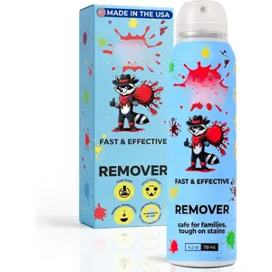 Remover  |   Remover Family Safe Formula | Bag--Valve 360? Continuous  Bottle | Cleaner for Clothes, Upholstery, Carpet &  Seats 4.2 Oz, (Pack of 1)