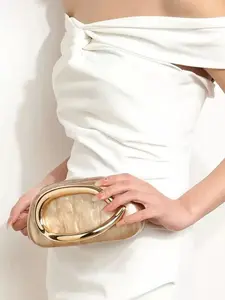 New Women's Bag Fashion Candy Color Acrylic Box Bag, Phone Makeup Storage Bag, Trendy Classic Round Handbag, Vintage Metal Handle, Chic Vintage Handbag, Fashionable Purse