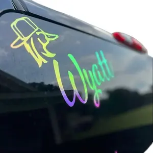 Custom Name Decal - Personalized Decal for Cars Laptop Vehicle