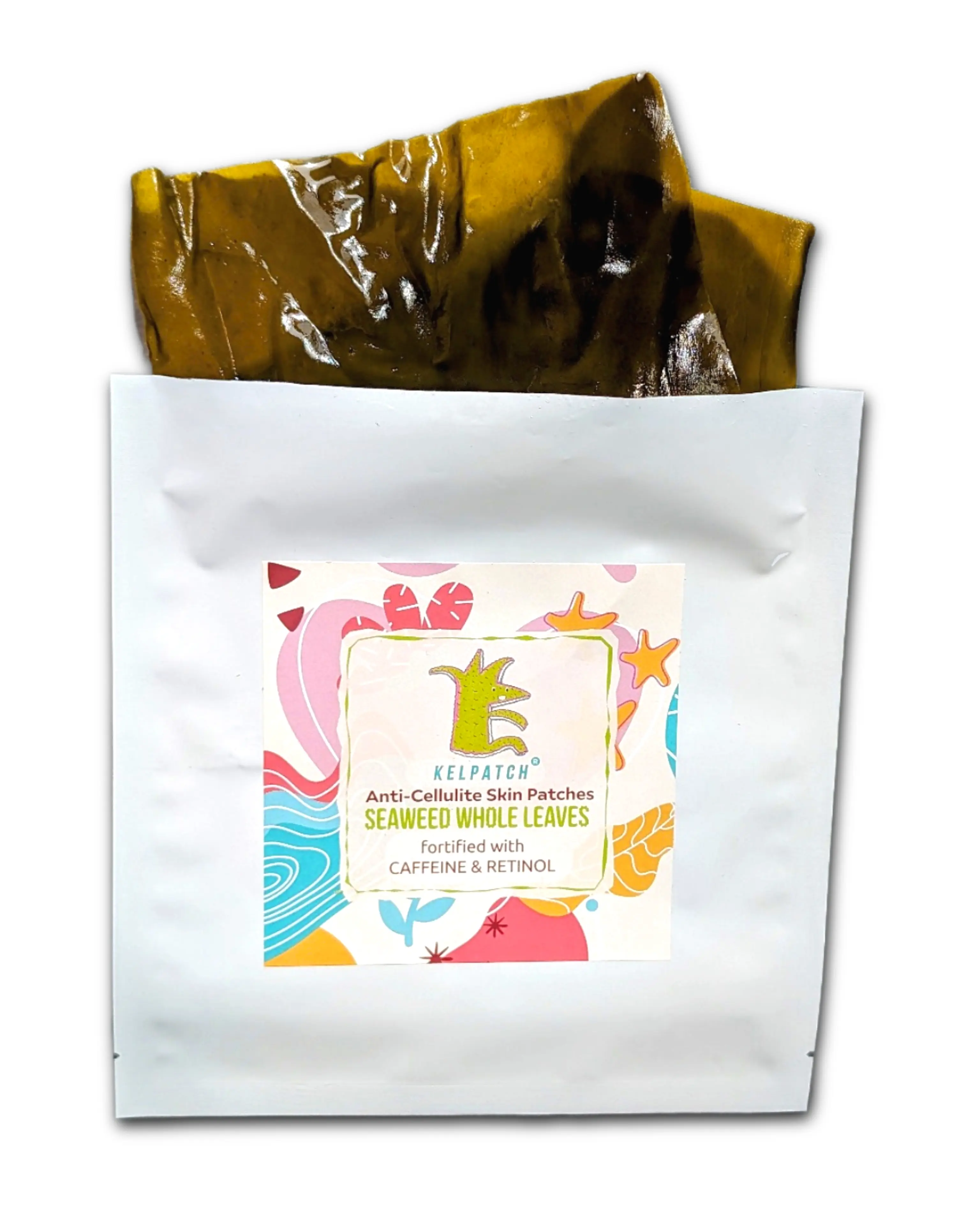 Kelpatch Anti-Sagging Anti-Cellulite Seaweed Patches Enriched With Caffeine And Retinol Body Care Pack Nourishing Smoothing Tightening