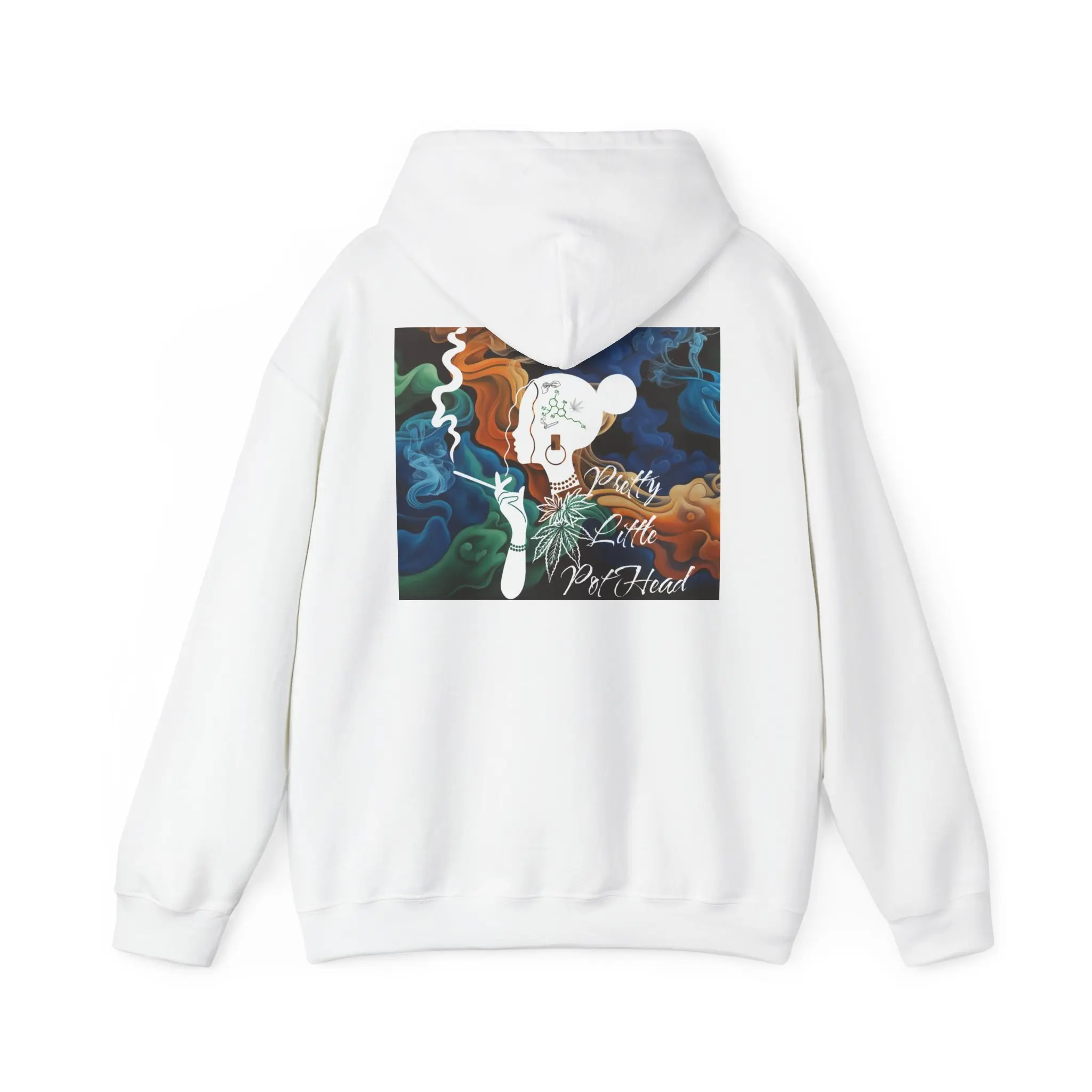 Pretty Little Pothead Hoodie, Cannabis Lover Sweatshirt, Cute Stoner Hoodie, Weed Enthusiast Pullover, Marijuana Apparel, 420 Gift Casual Cotton