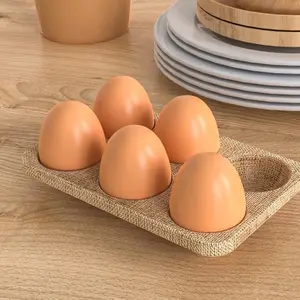 1 set/5 sets of simulated wooden eggs, DIY painted fake egg models simulate food, kitchen, Easter crafts