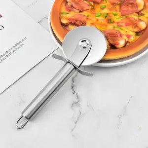 Stainless Steel Rolling Pizza Cutter for Effortless Slicing, Durable Sharp Blade for Perfect Pizza Cuts, Essential Kitchen Tool for Pizza Lovers