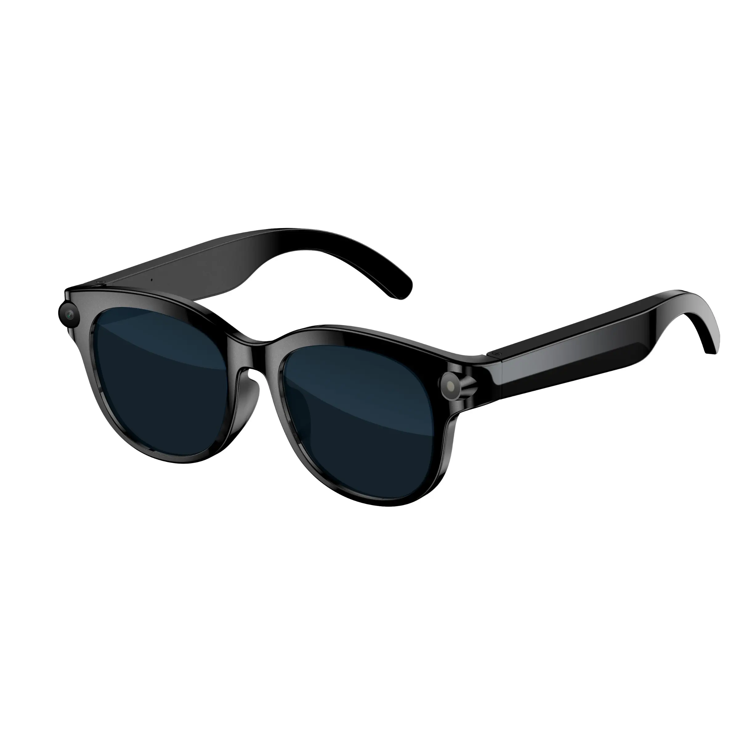 AI Smart Glasses 2MP Camera, Multilingual Translation, Voice Assistant, Wireless Communication, Music Playback, Camera Control, Video Shooting, Interchangeable Lenses, Sunglasses With Cameras, Multifunctional Smart Glasses