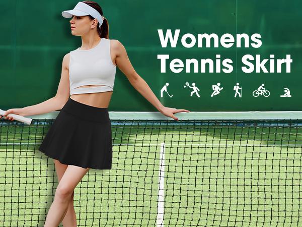 Women’s High Waisted Stretchy Solid Color Skort - Skirts with Shorts Underneath, Lightweight Athletic Skirt, Cute Sport Style, Active Athleisure Skort with Built-in Mesh Pockets for Tennis, Summervibes Workouts, Lightweight Athletic Skirts Women’s High Waisted Stretchy Solid Color Skort - Skirts with Shorts Underneath, Lightweight Athletic Skirt, Cute Sport Style, Active Athleisure Skort with Built-in Mesh Pockets for Tennis, Summervibes Workouts, Lightweight Athletic Skirts