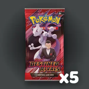 5x Destined Rivals Booster Pack