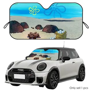 Deep Sea Mysteries Sun Visor Stay Cool All Summer | Car Windshield Sun Shade UV Block Heat Reflective Cover | Foldable Easy Storage Universal Fit for Car SUV Truck Interior Protection