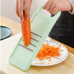 Multi-purpose Cucumber Grater, 1 Count Manual Reusable Vegetable Potato Slicer, Household Carrot Grater for Kitchen Home