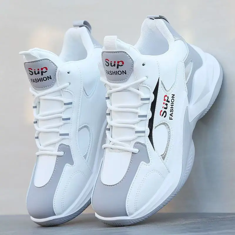 F 5 white grey * leather surface