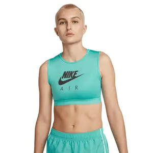Nike Air Dri-FIT Swoosh Medium-Support High-Neck Sports Bra - Women's