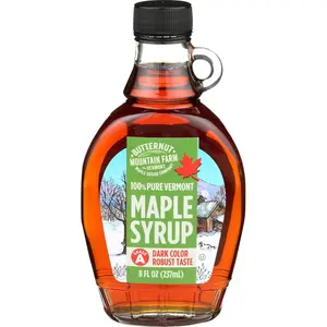 Mountain Farm Robust Dark Maple Syrup, 8 FZ