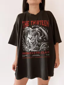 The Thirteen Shirt Throne Of Glass TShirt Manon Blackbeak Ironteeth Witches Dorian Haviliard Licensed SJM Merch Terrasen Bookish Shirt