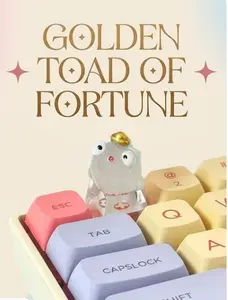 Goofy Smile Artisan Keycap | Funny Meme Keycap for Mechanical Keyboards | Handcrafted Tech Accessory