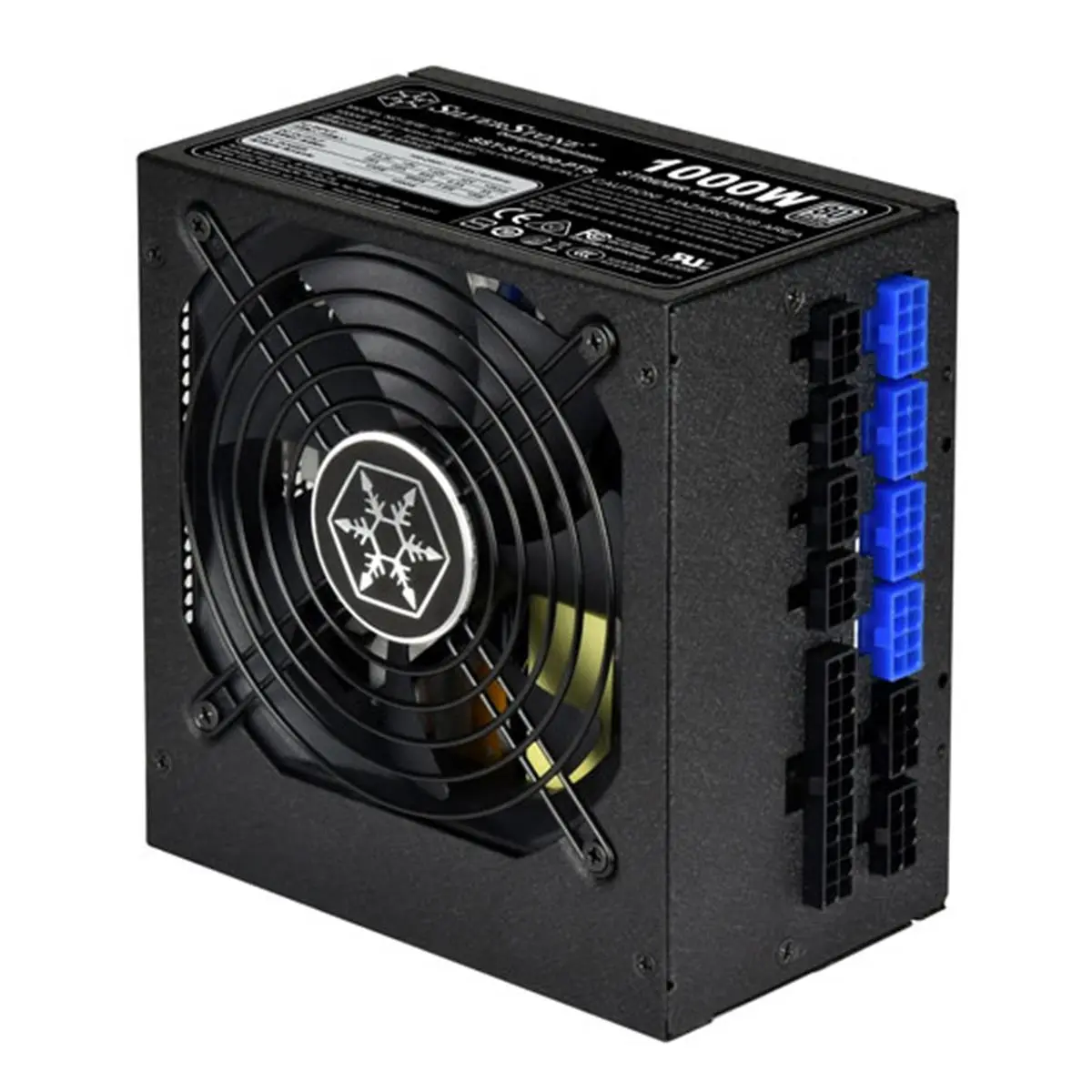SilverStone Technologies  1000 watt Fully Modular 80 Plus Platinum Power Supply in Ultra Compact, Black