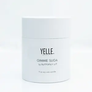 YELLE. Gimme Suga Candle - Vanilla Bean Scented Candle for Cozy Home Decor- For Fragrance