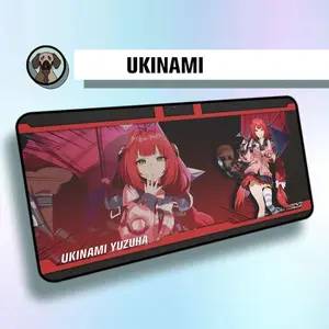 Premium Ukinami Yuzuha Mousepad | Ukinami ZZZ Mousepad | Zenless Zone Zero Desk Mat | Anime Game Deskmat | Large Gaming Mousepad