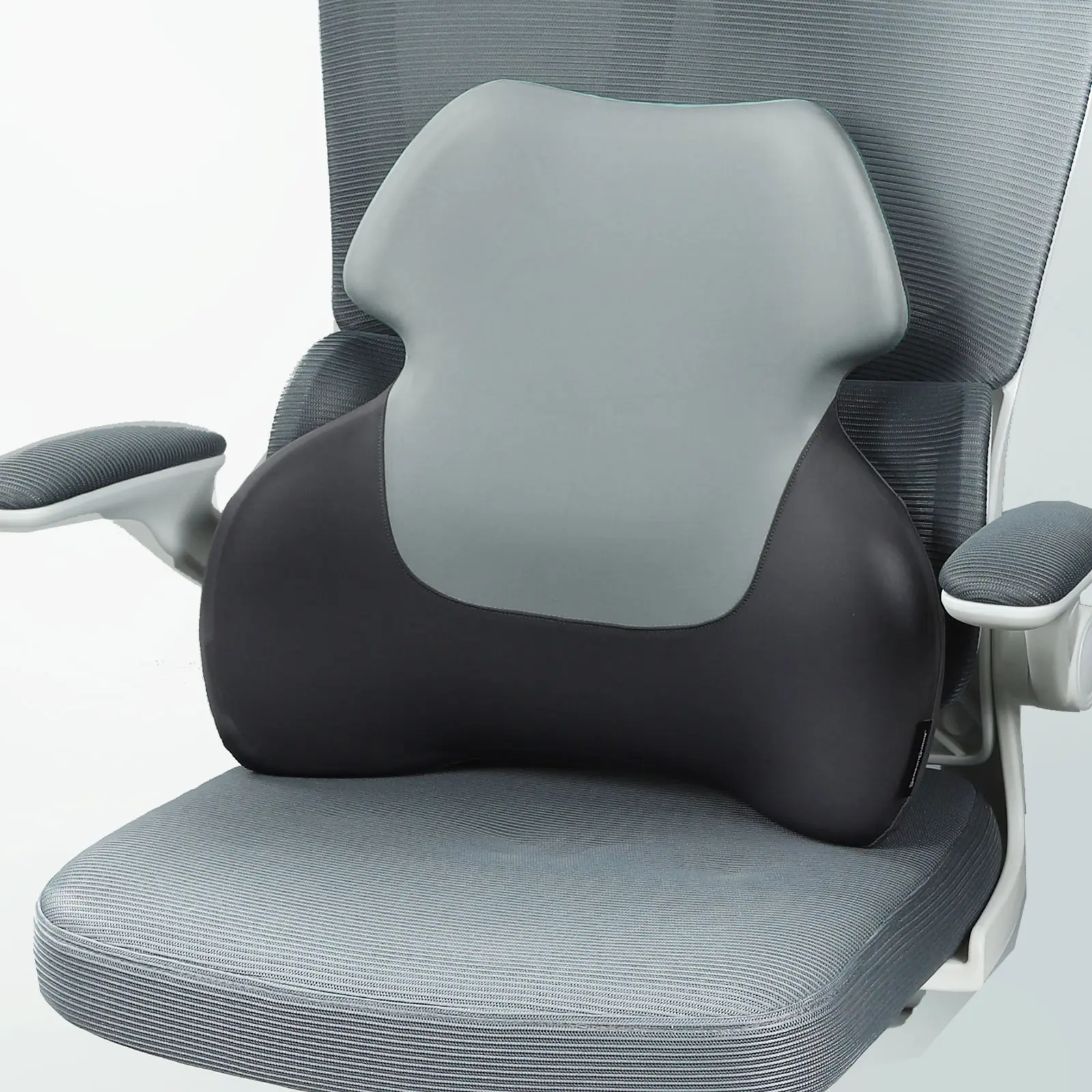 SEASON GUARD Long Back Lumbar Support Pillow for Office Chair, 60D Premium Foam Cushion with Contour Full Back Support, WFH Setup Use, Cooling Posture Fix & Low Back Pain Relief, Memory Foam
