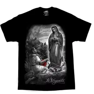 DGA David Gonzales LA Virgencita Mexican T Shirt