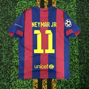 2014 2015 Home No.11 Neymar Short-Sleeved Football Shirt