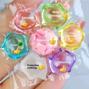 Super Concentrated Laundry Detergent Beads, Fragrance Detergent Beads, Long-Lasting Scent, Powerful Stain Removal, Multi-Purpose Cleaning, Portable Home Essential