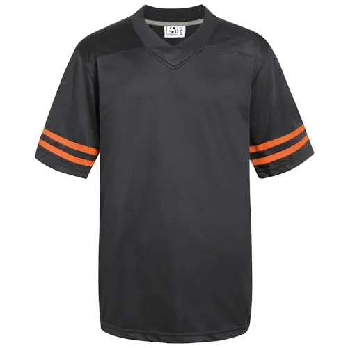 Orange Stripe Black Jersey