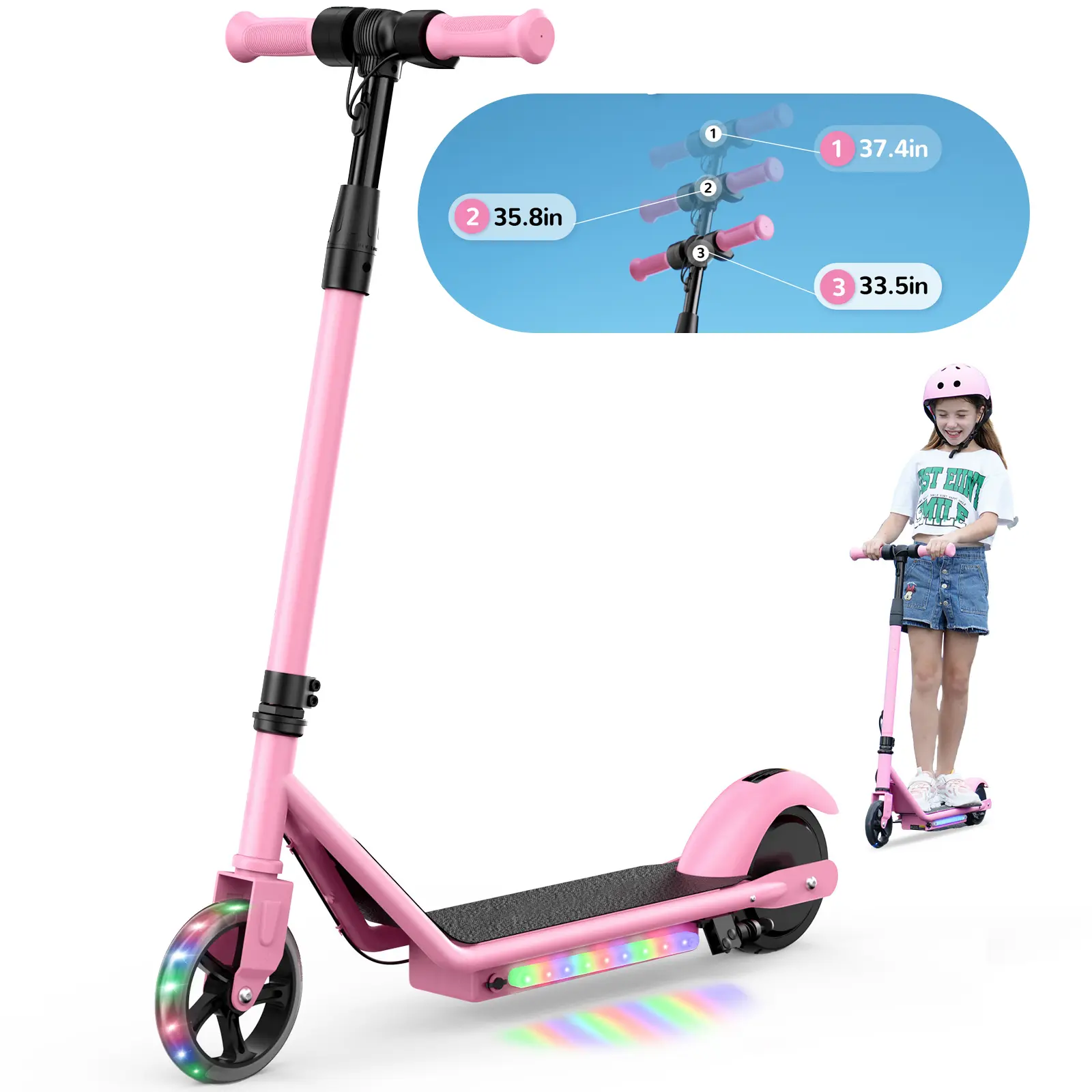 Pink-150W-6/10MPH-18V 2.6Ah