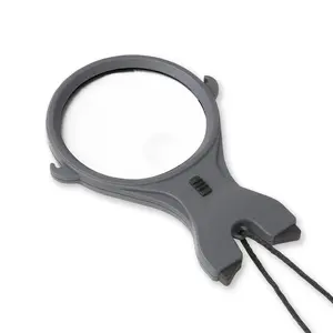 Carson MagniLook 2.5x Handsfree Hanging Magnifier with 4.5x Spot Lens, LED Lighted Craft Magnifier (LK-30)