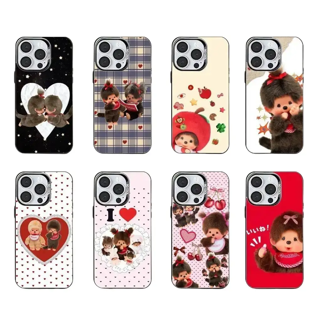 Plush Doll M-Monchhichis  Phone Case For iPhone 17 Promax 17E 16 15 14 13 12 11 Pro Max 17Air Plus & Samsung Galaxy S26 S25 S24 S23 S22 S21 FE Ultra Plus Anti-Fall Transparent shockproof protection IMD Back Cover