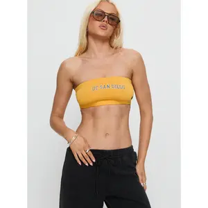 UC San Diego Bandeau Top Gold