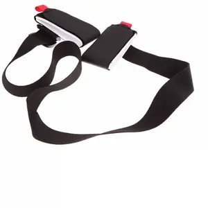 Adjustable Ski Bindings Portable Dual Snowboard Bindings Sled Carrier Nylon Webbing EVA Protecting Arms And Body