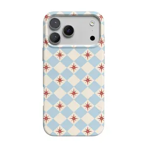 Casely iPhone 17 Pro Case | Chelsea Checker | Starlight Tiles | Compatible with MagSafe | Classic Ultra Thin Design
