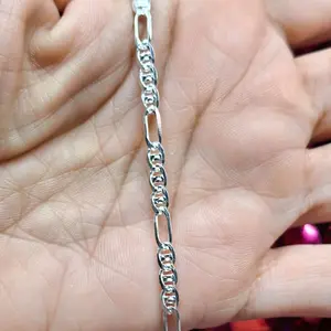 pulso  7" figaro de plata.925