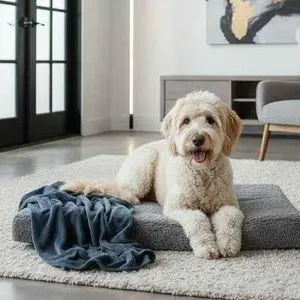 Deluxe Buddy Bed – Advanced Orthopedic Memory Foam Dog Bed for Joint Support