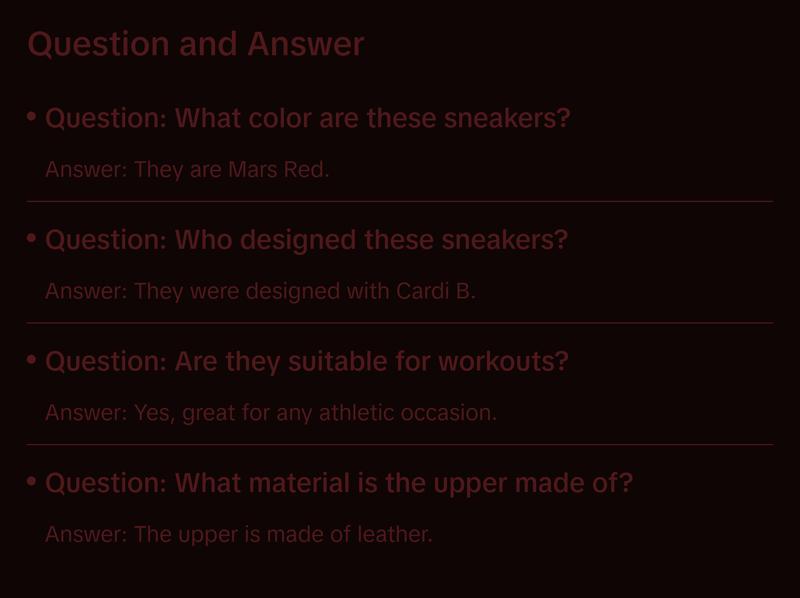 Reebok Club C V2 Cardi B Mars - Red