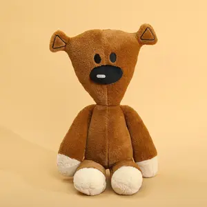 Kawaii Simple Brown Bear Stuffed Doll, Multiple Sizes Available, Sound‑Free Figurine